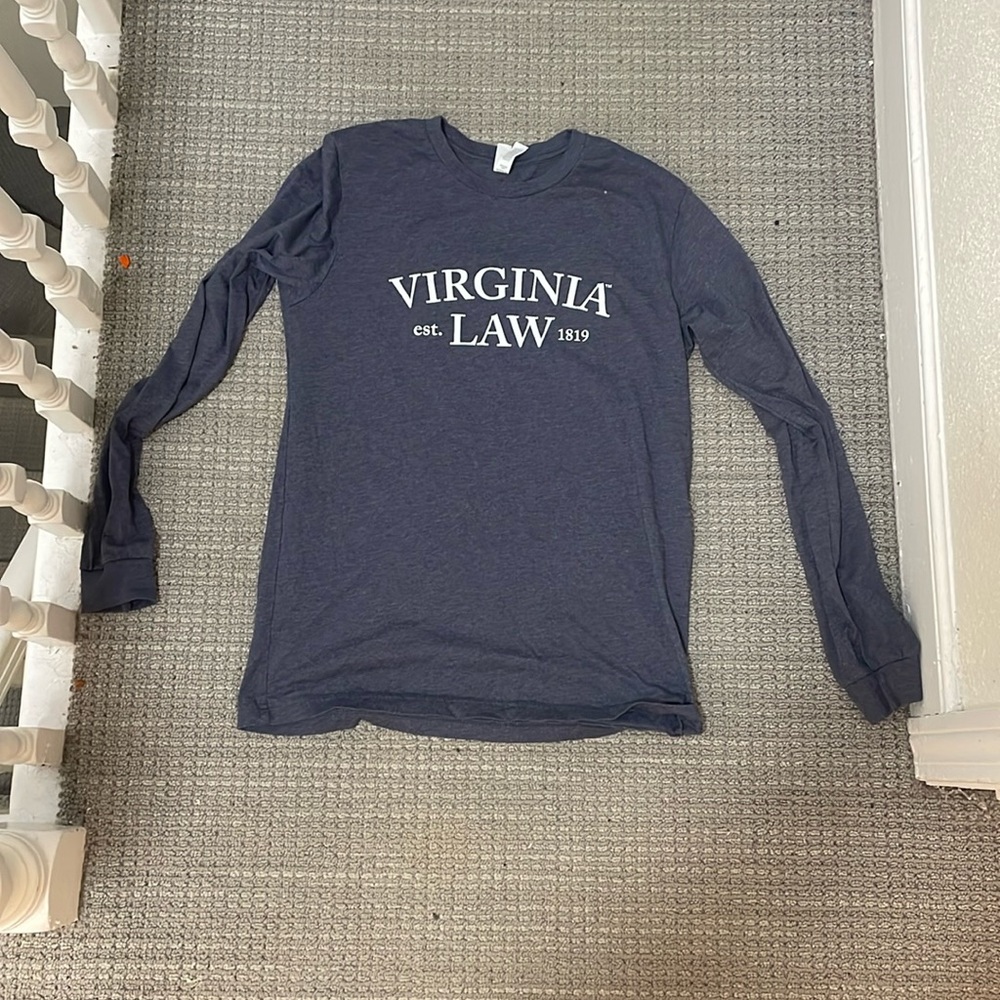 UVA Law long sleeve shirt